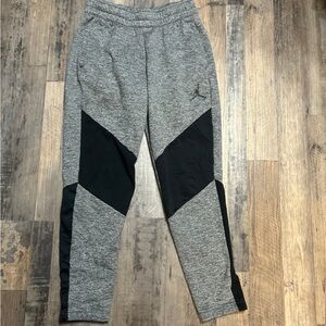 Nike Dri-Fit Air Jordan Black & grey joggers/sweatpants